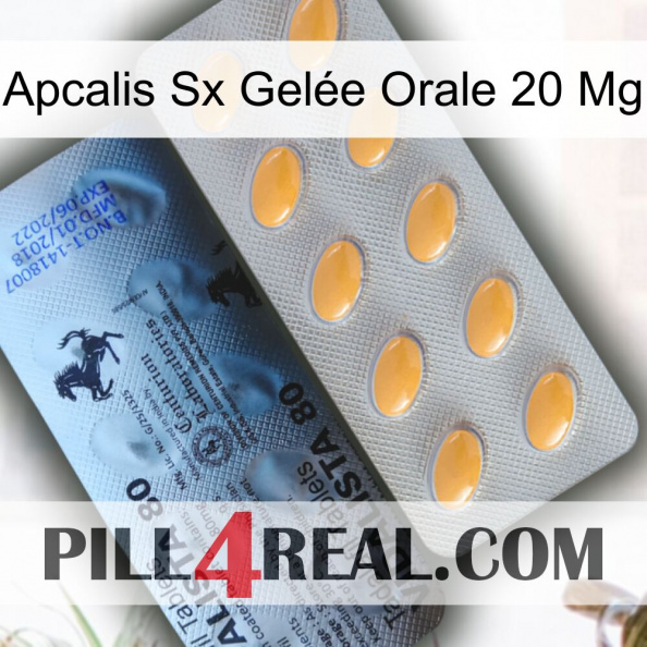 Apcalis Sx Gelée Orale 20 Mg 44